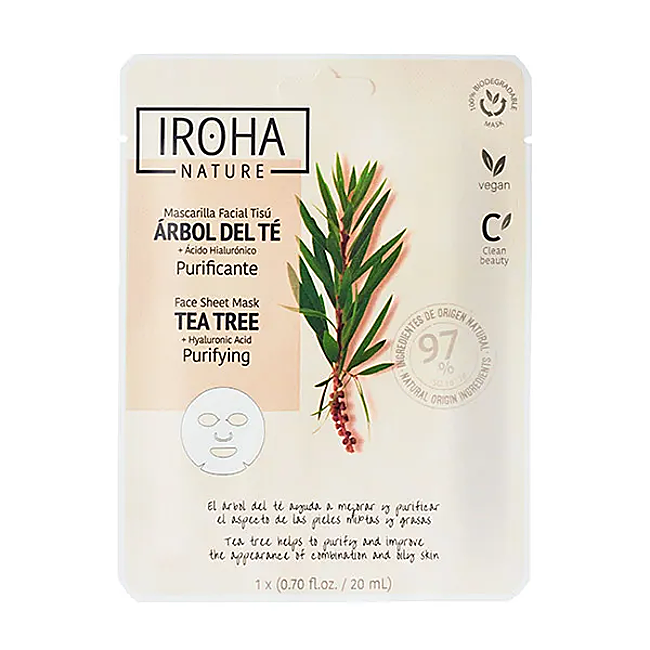 Iroha Nature Mascarilla Purificante de Árbol de Té